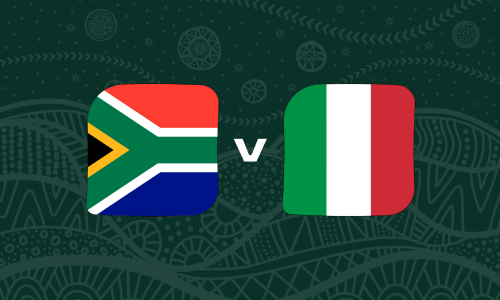 South Africa v Italy